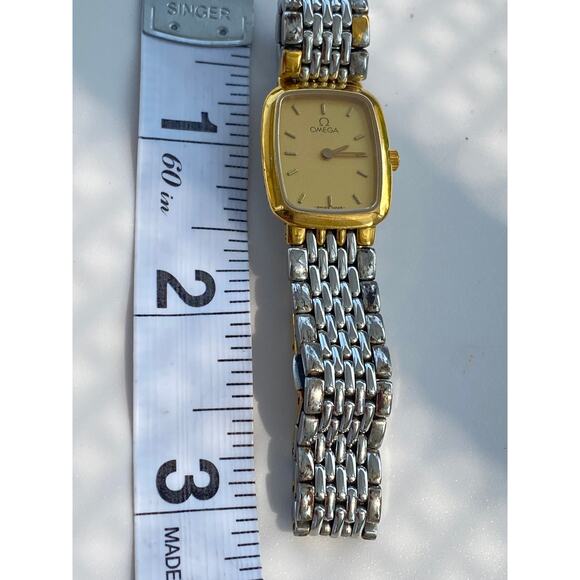 Authentic Omega Vintage Women's Watch – Two-Tone Gold & Silver - Picture 9 of 12